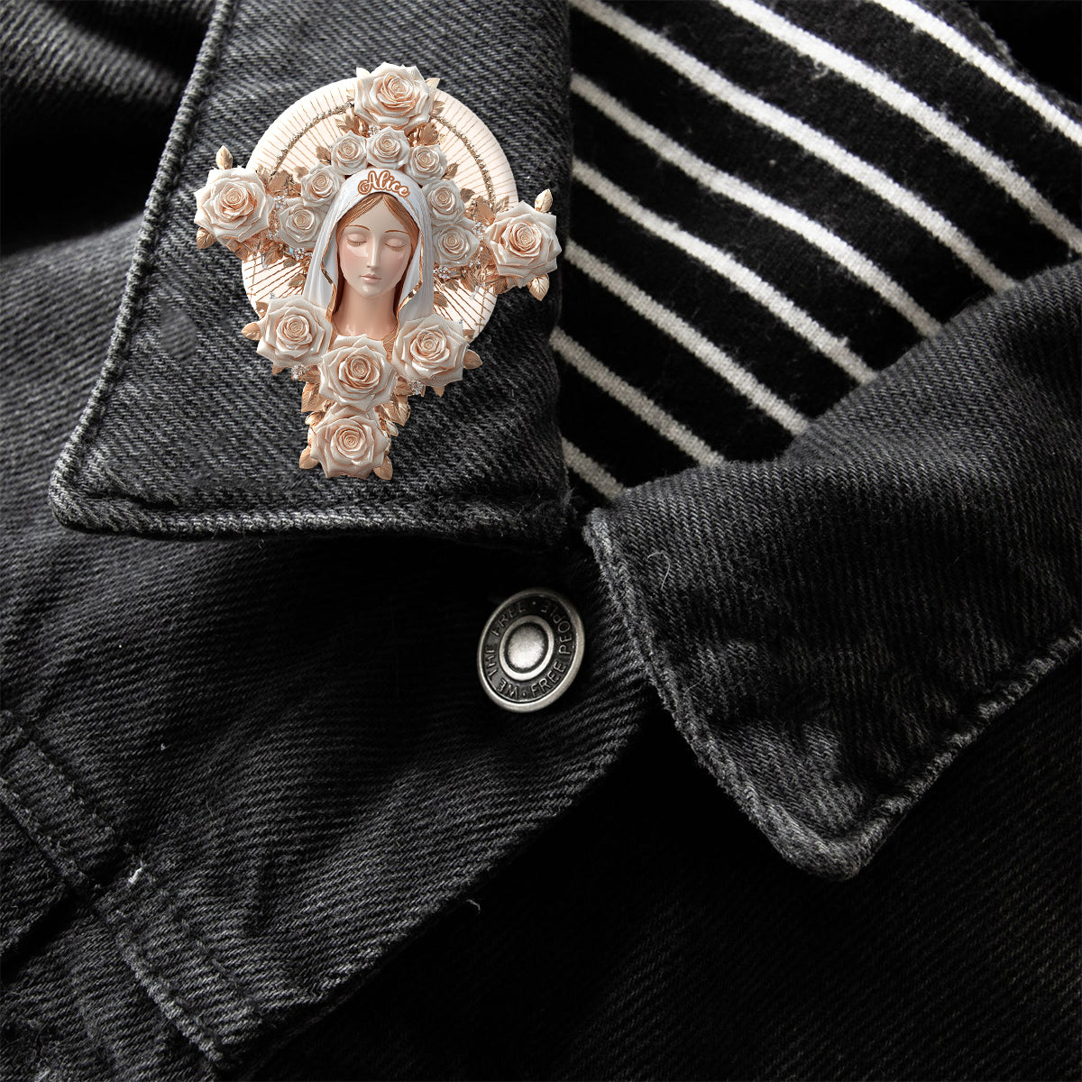 Believe - Personalized Christian Pin