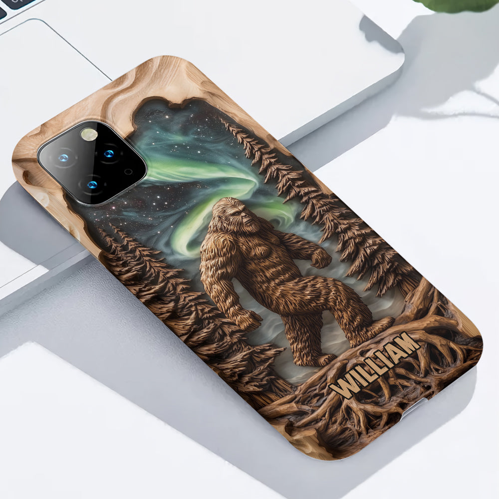 Into The Forest I Go - Personalized Hiking Full Print Phone Case