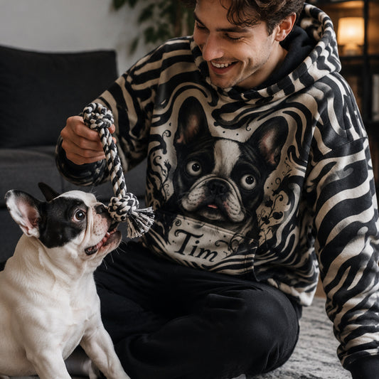 Gothic Style T-shirt/ Hoodie For Pet Lover - Personalized Dog All Over Shirt