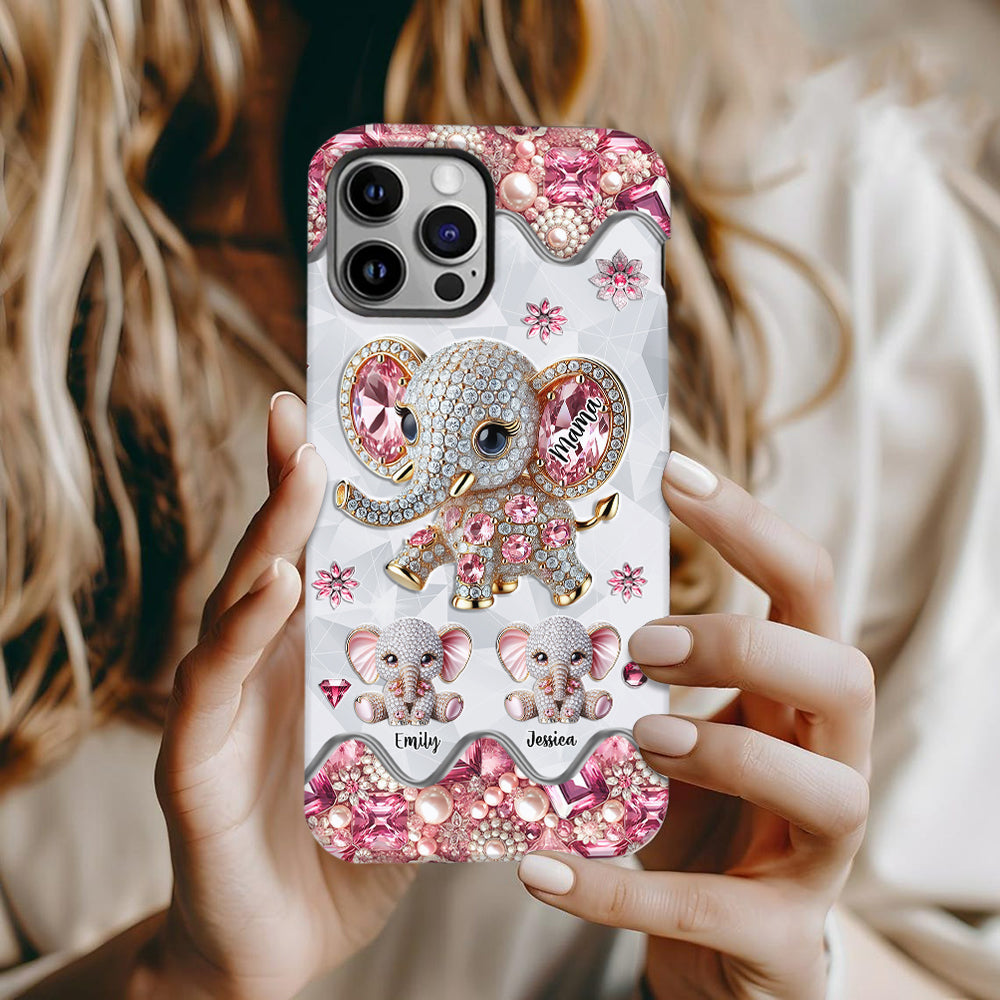 Best Mama Ever - Personalized Mother Full Print Phone Case