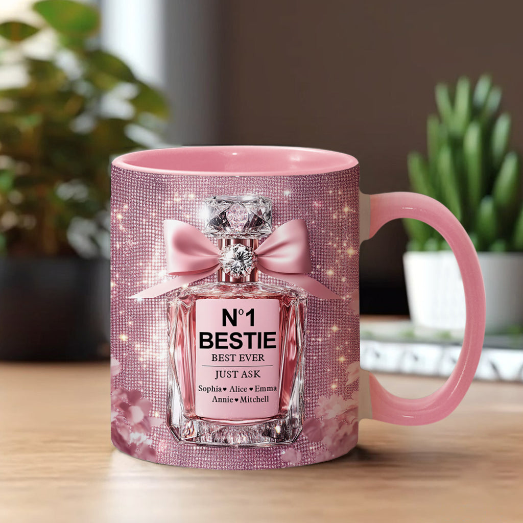 N01 Besties - Personalized Bestie Accent Mug