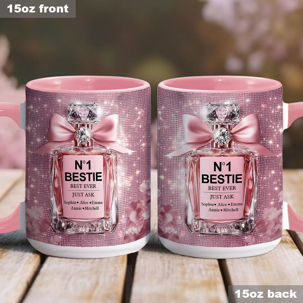 N01 Besties - Personalized Bestie Accent Mug