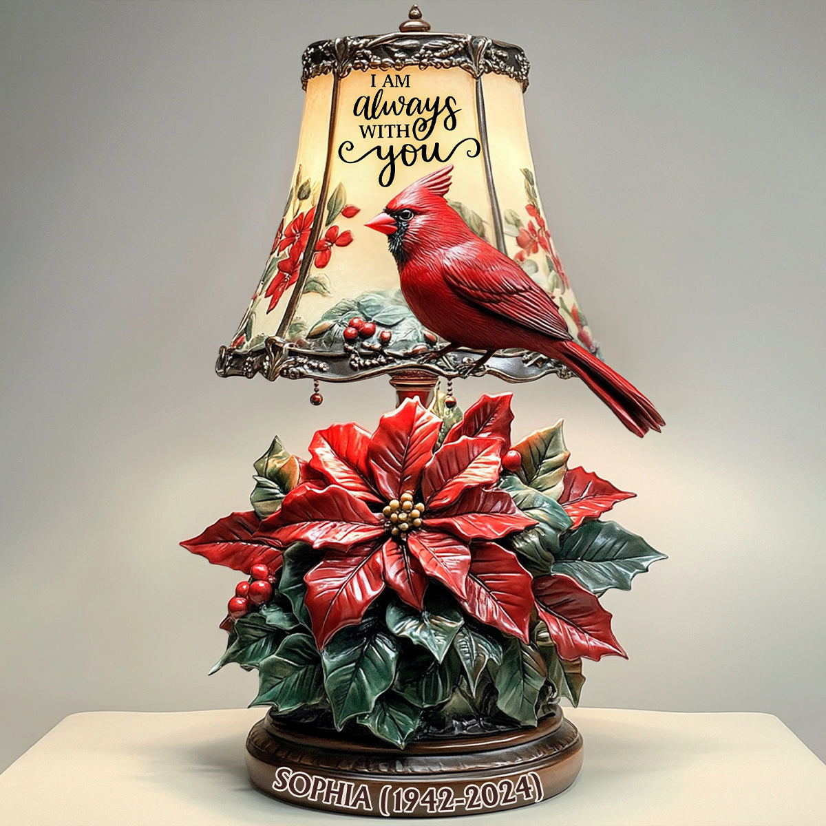 I'm Always With You - Personalized Memorial Custom Shaped Acrylic Plaque