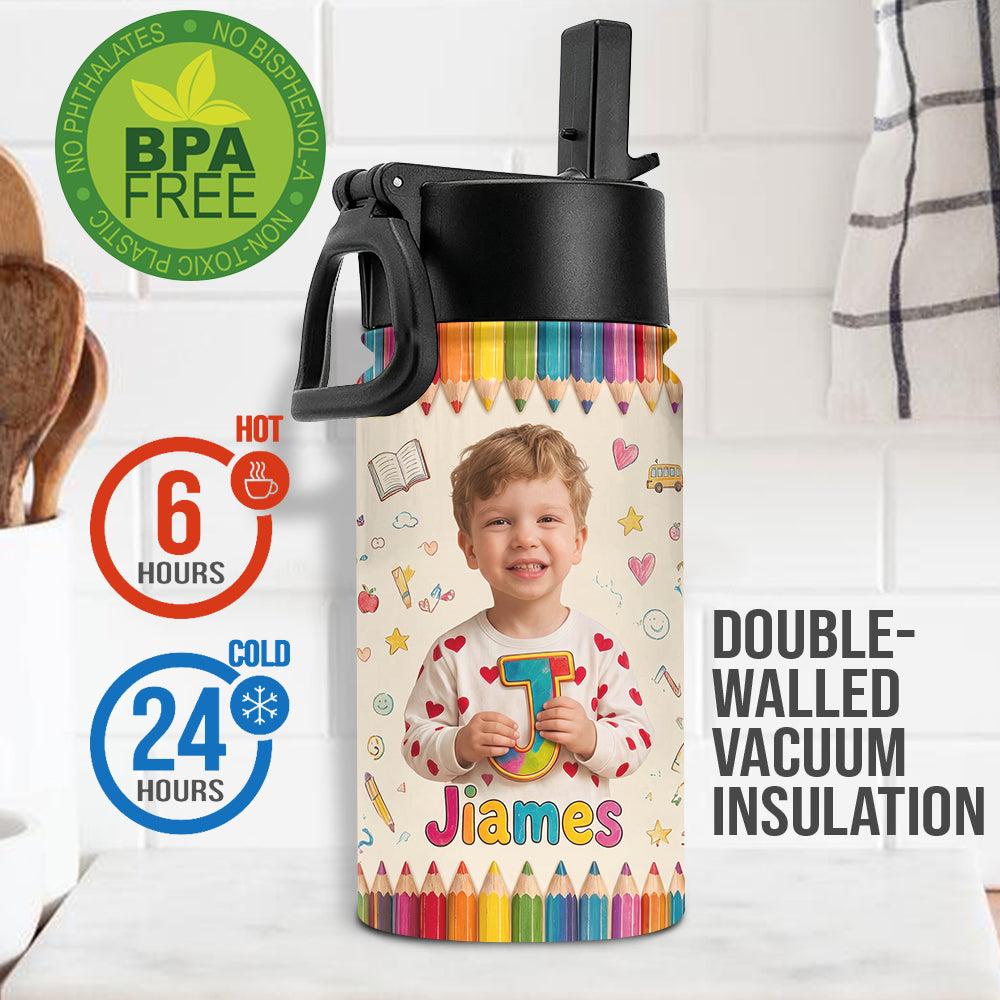 Awesome Kid - Personalized Kid Kids Water Bottle