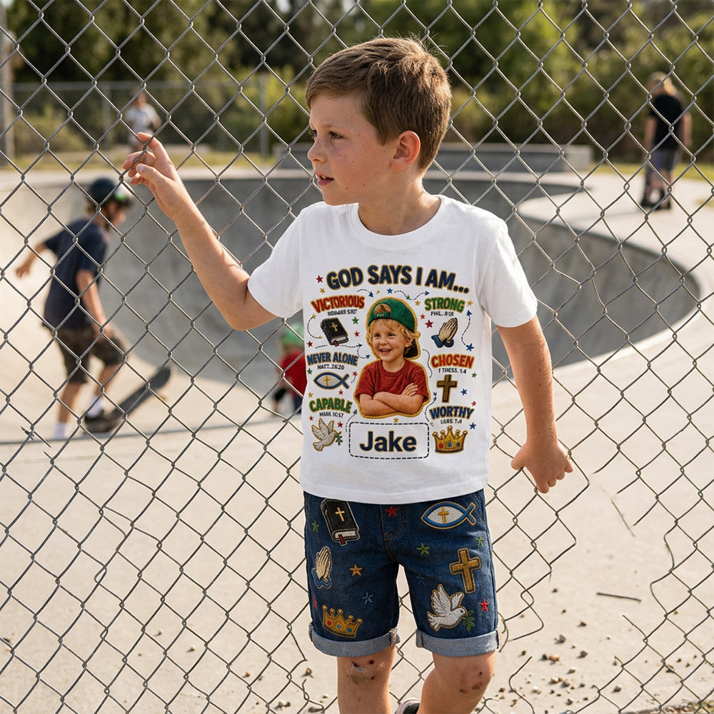 Any Photo, Any Theme - Personalized Kid Kid T-shirt & Shorts