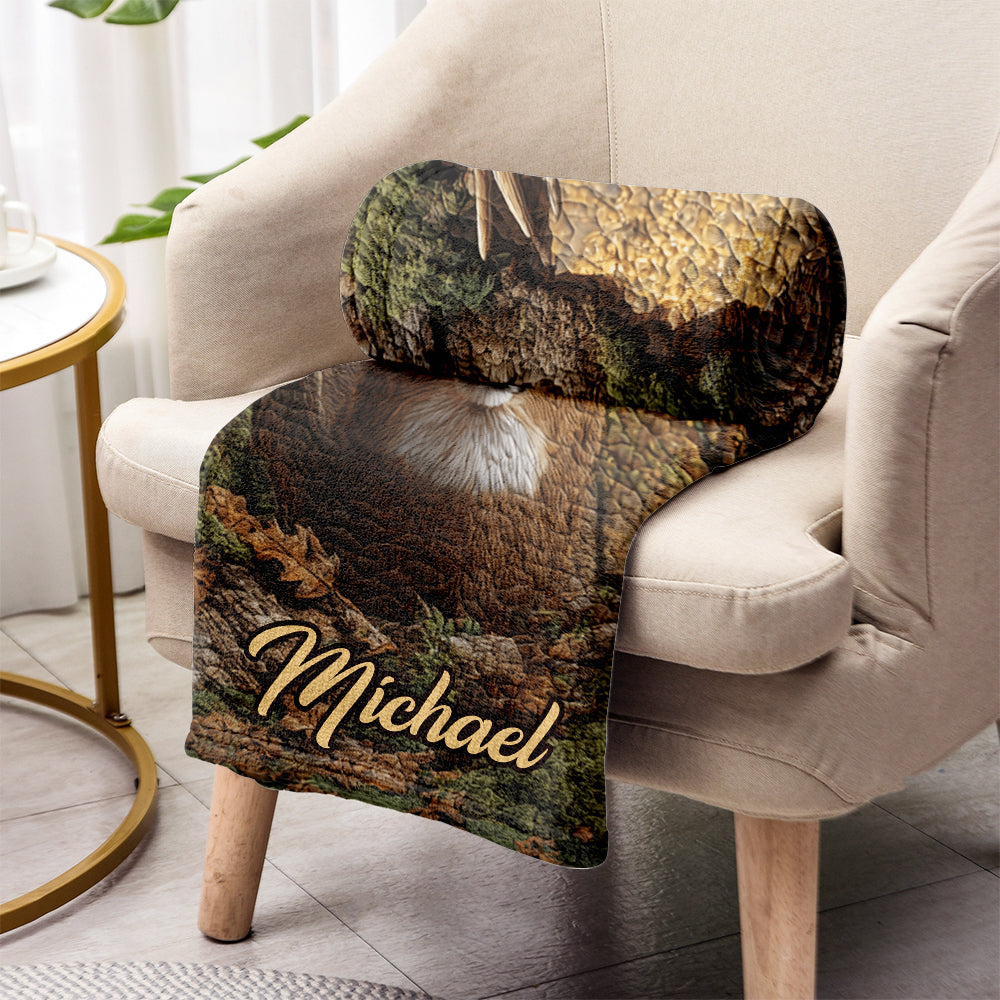 Love Hunting - Personalized Hunting Blanket