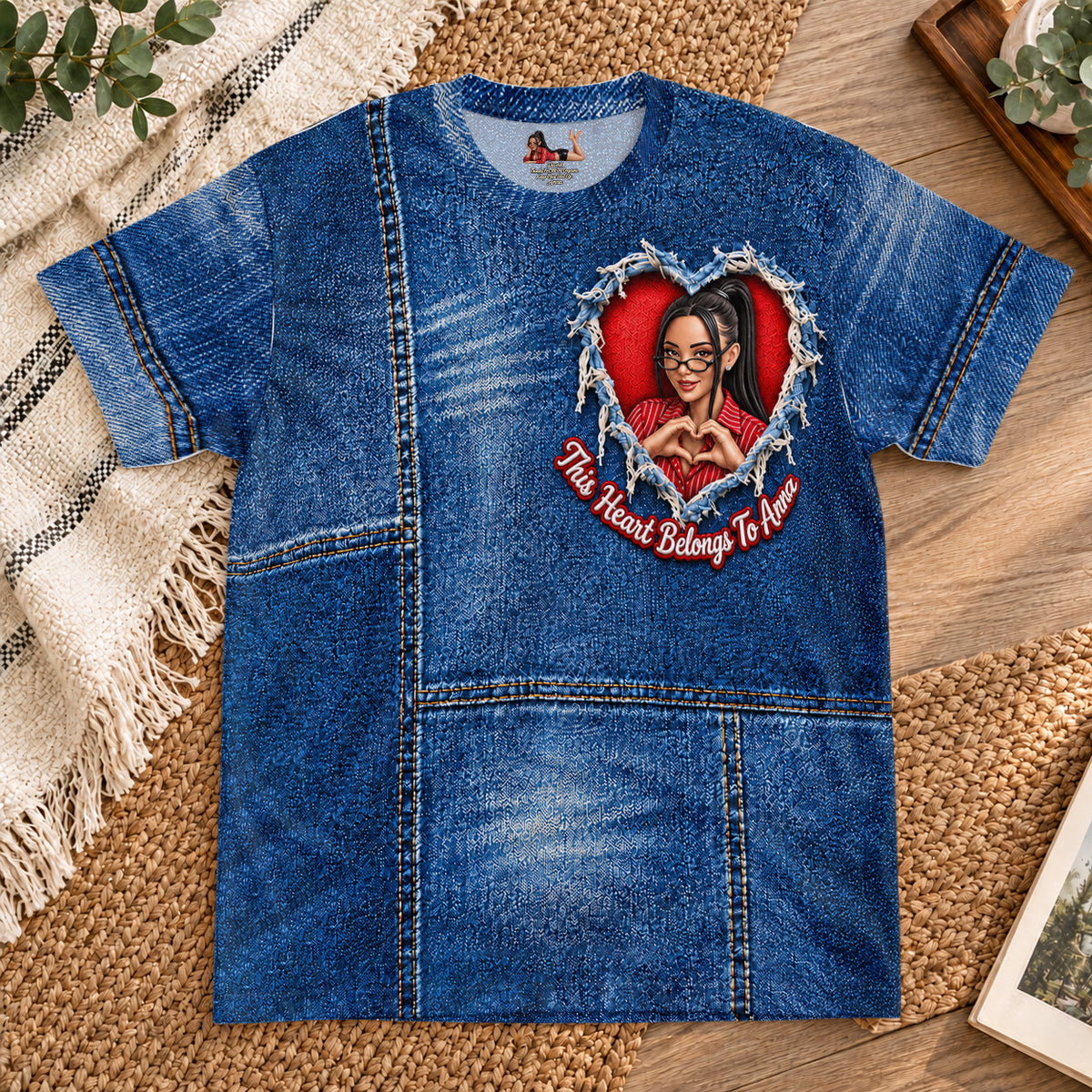 Thanks You Man - Personalized Spicy Couple Hidden Message Shirt