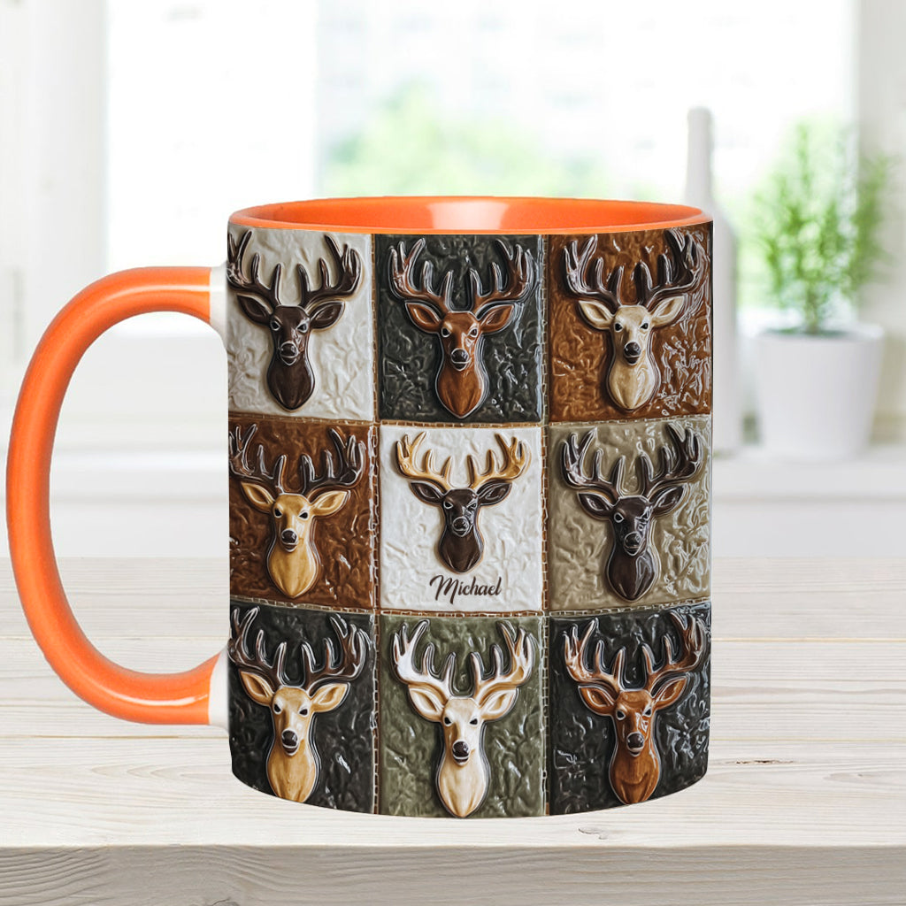 Love Hunting - Personalized Hunting Accent Mug