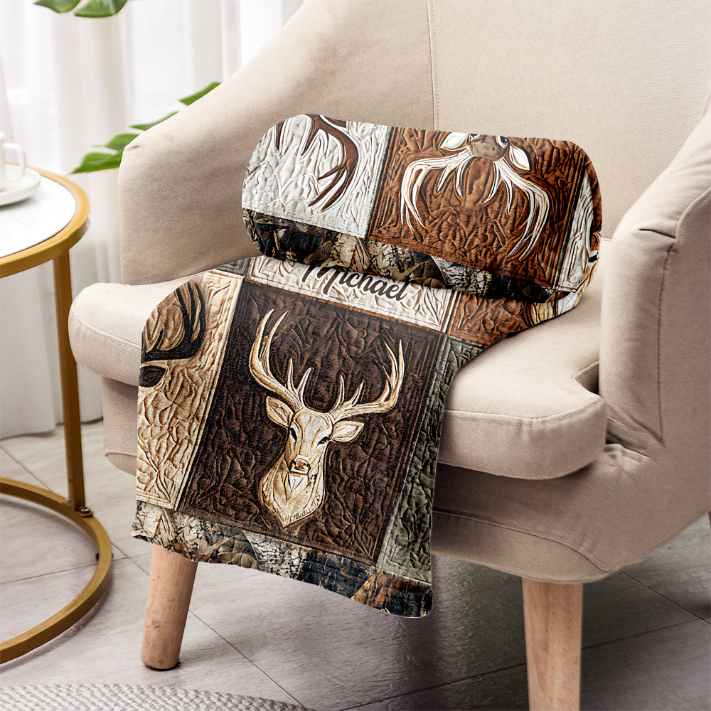 Love Hunting - Personalized Hunting Blanket