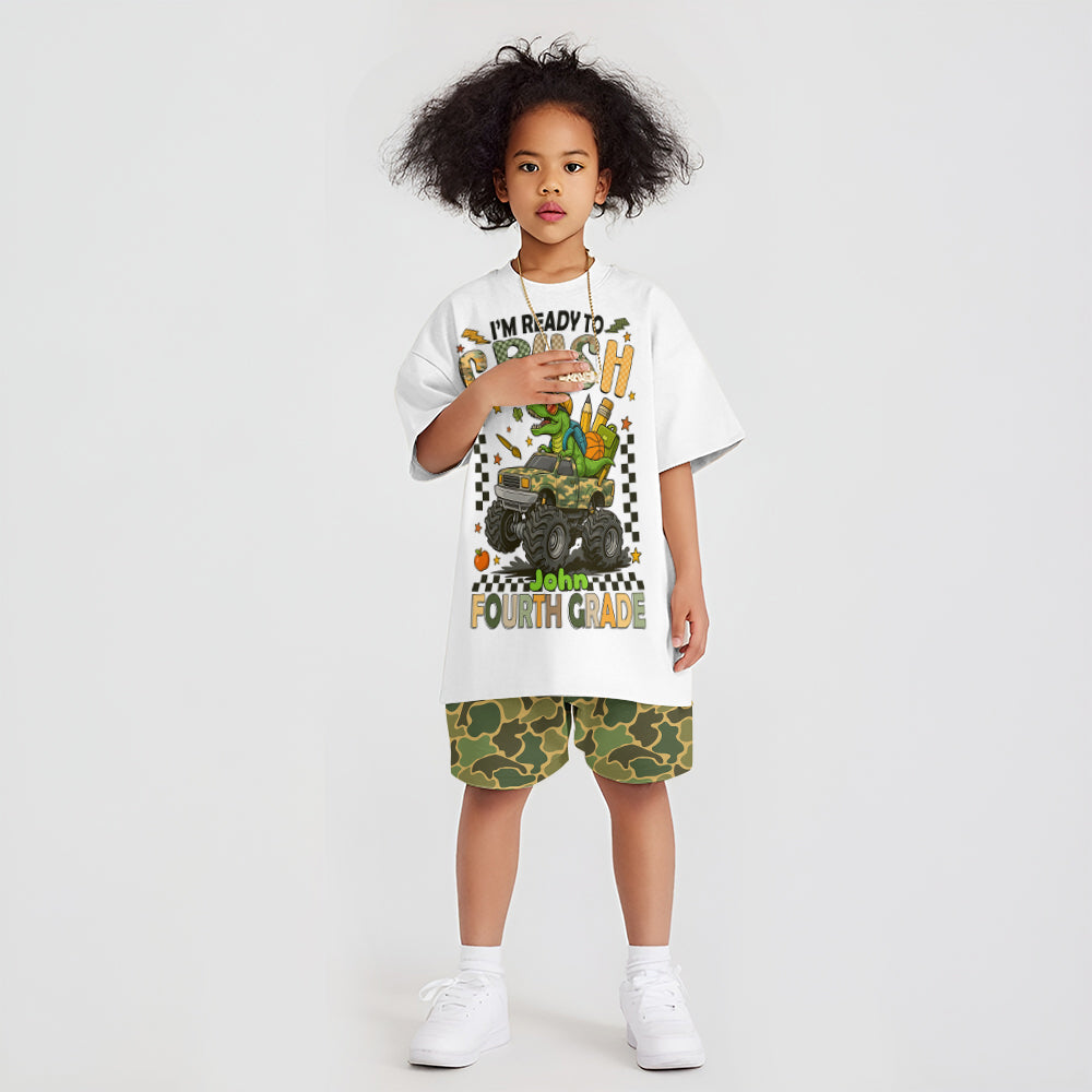 I'm Ready To Crush Kid Kid T-shirt & Shorts