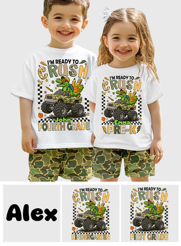 I'm Ready To Crush Kid Kid T-shirt & Shorts