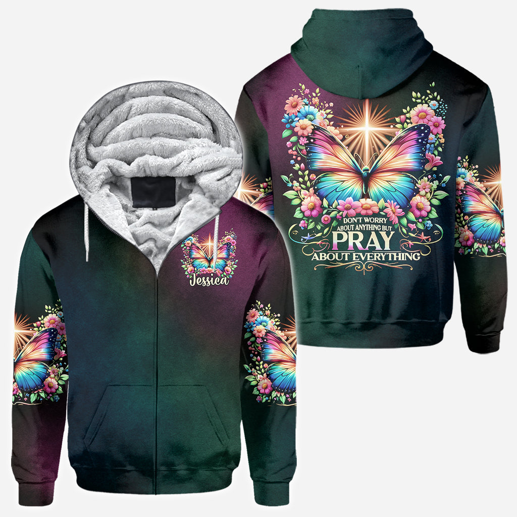 Pray About Everything - Personalized Christian All Over Shirt