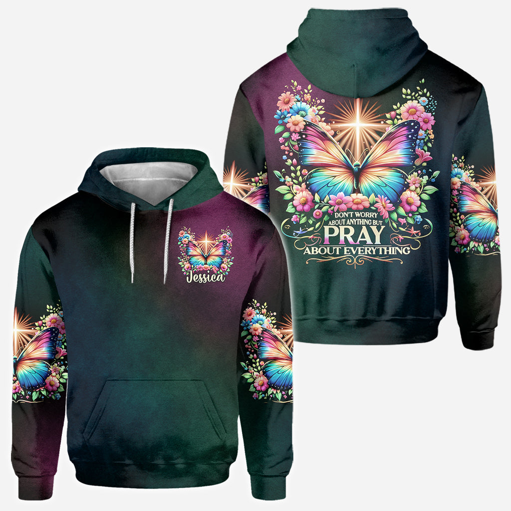 Pray About Everything - Personalized Christian All Over Shirt