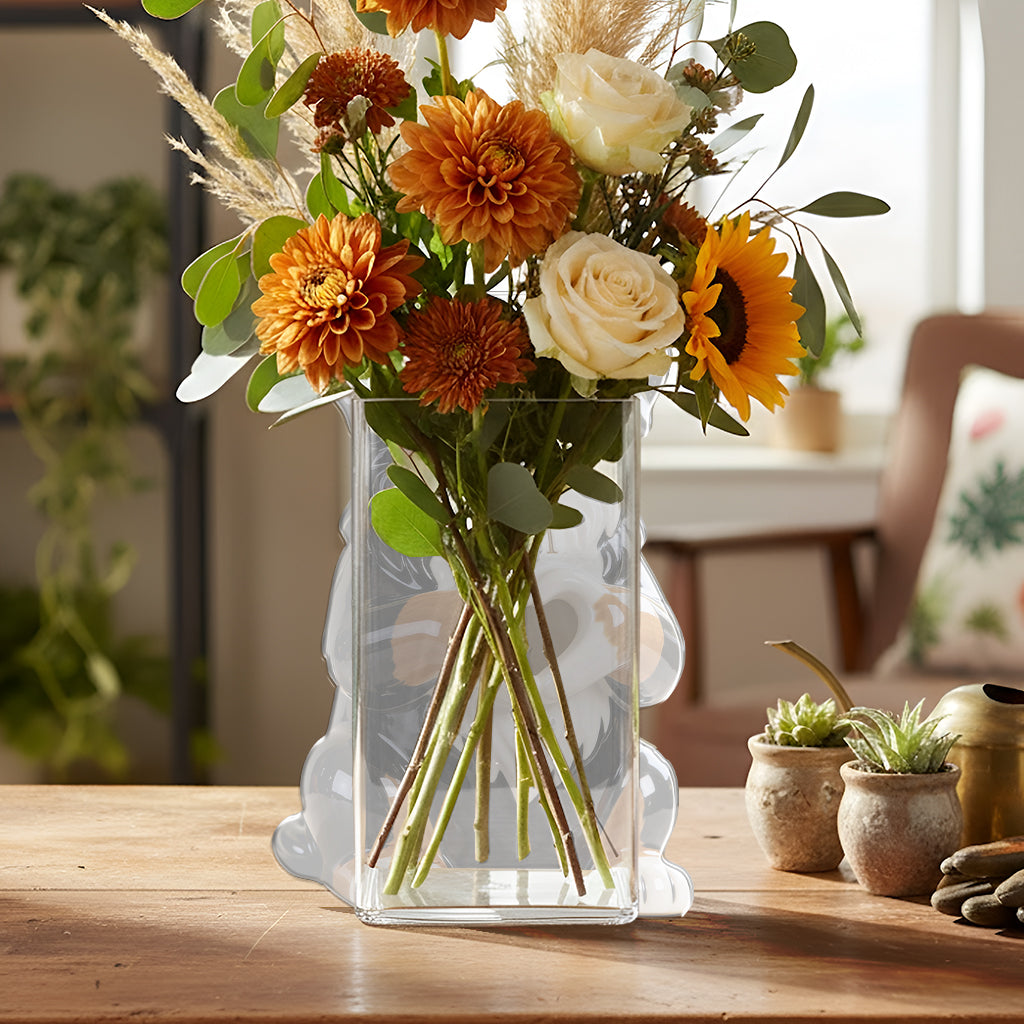 Custom Any Photo - Love My Pet - Personalized Dog Acrylic Pot