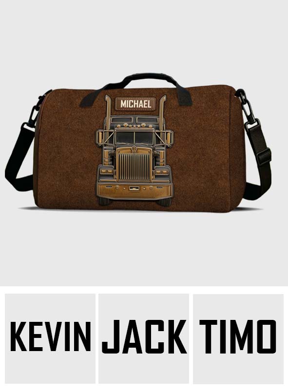 Truck Driver - Personalized Trucker Duffle Bag