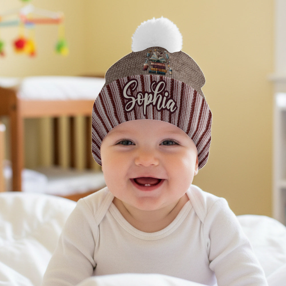 Reading Is My Love - Personalized Book Beanie Hat