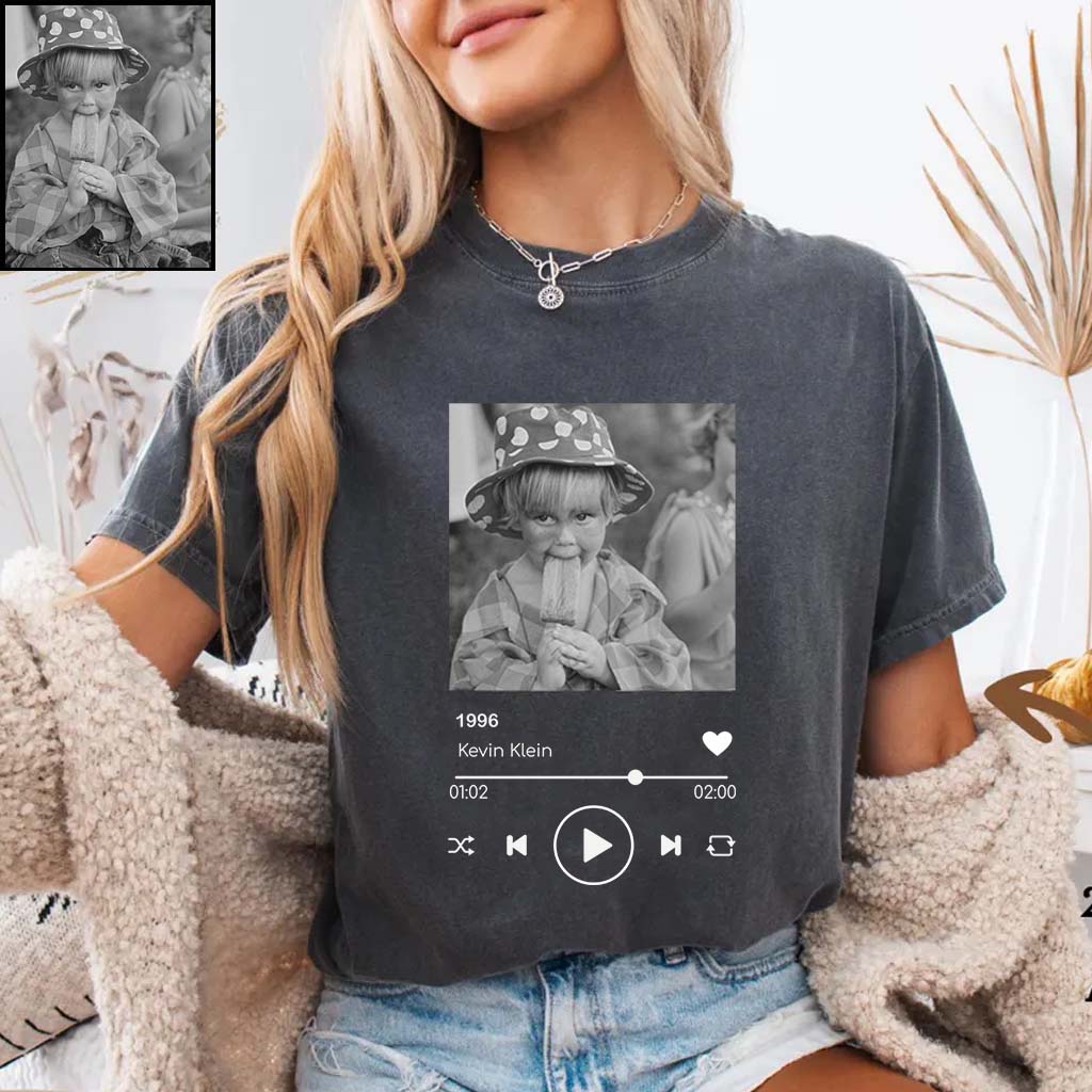 Birthday Gift - Personalized Birthday Washed T-Shirt