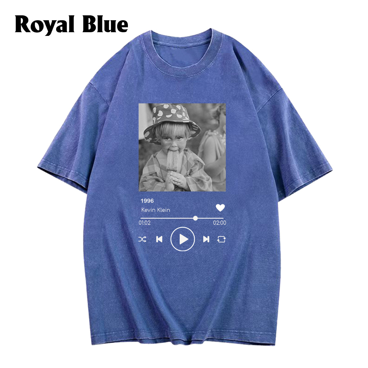 Birthday Gift - Personalized Birthday Washed T-Shirt