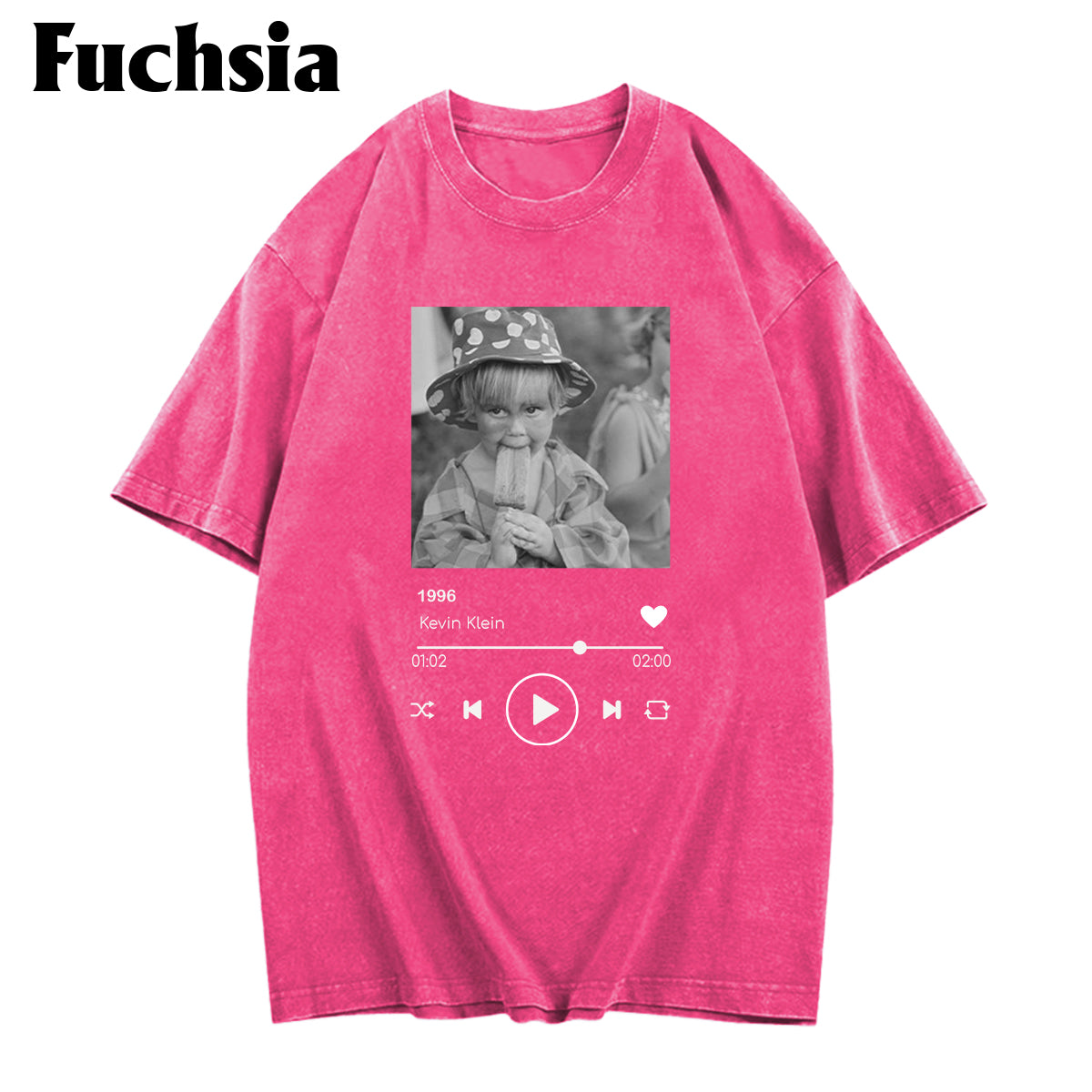 Birthday Gift - Personalized Birthday Washed T-Shirt