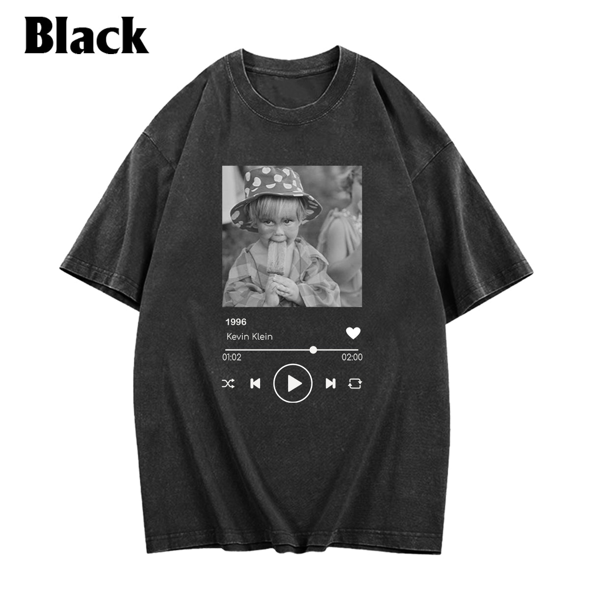Birthday Gift - Personalized Birthday Washed T-Shirt