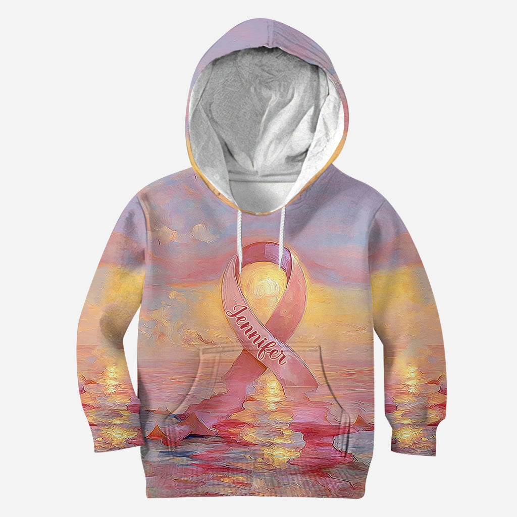 Strong Warriors - Personalized Breast Cancer Awareness All Over Shirt