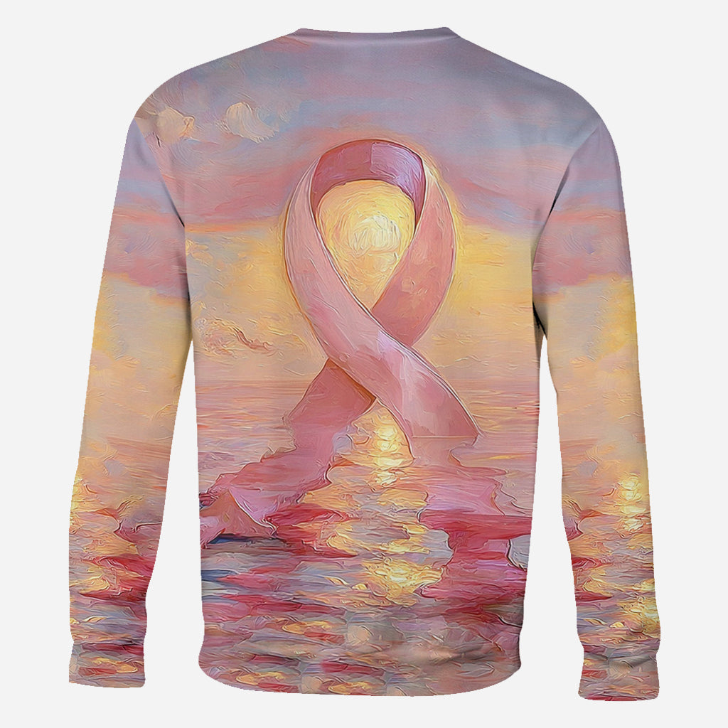 Strong Warriors - Personalized Breast Cancer Awareness All Over Shirt