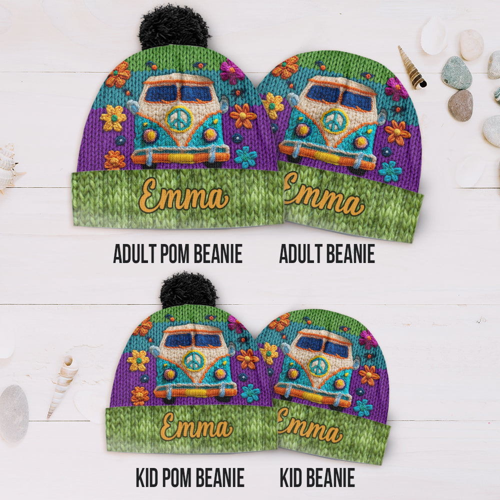 Hippie Souls - Personalized Hippie Beanie Hat
