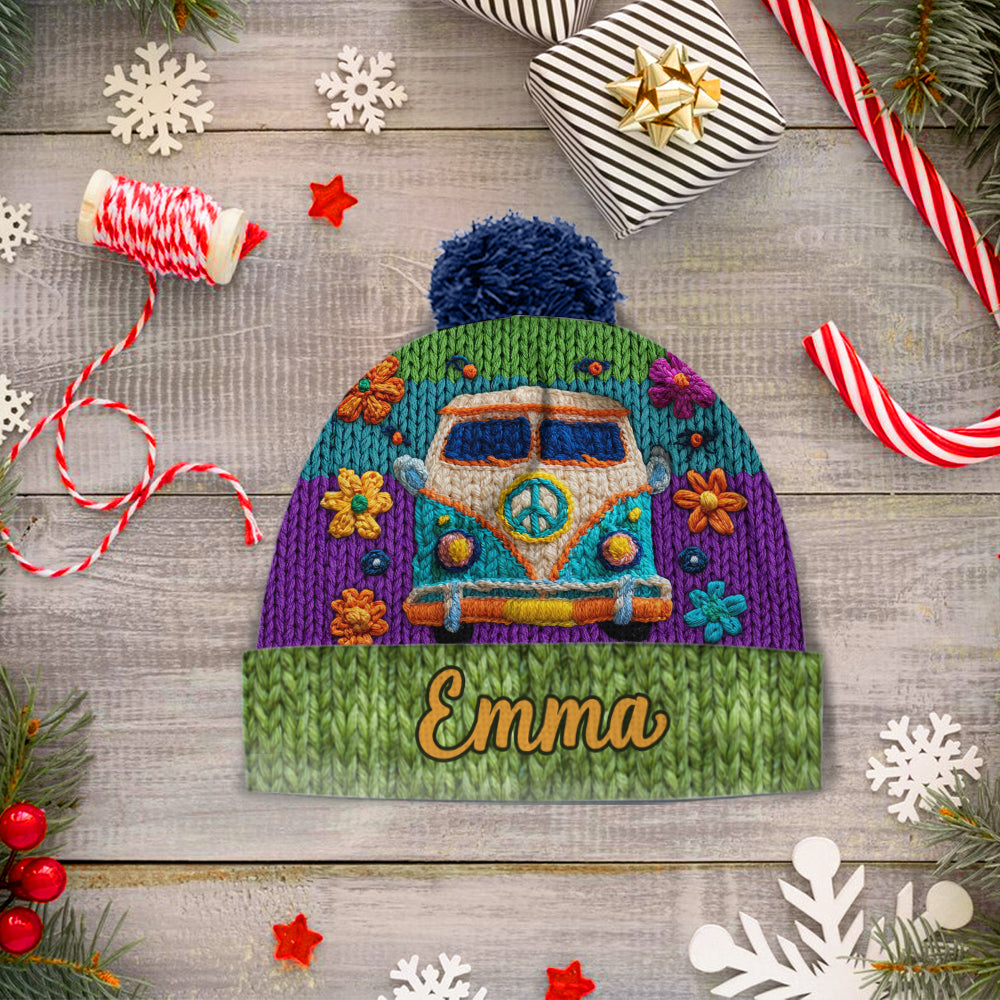 Hippie Souls - Personalized Hippie Beanie Hat