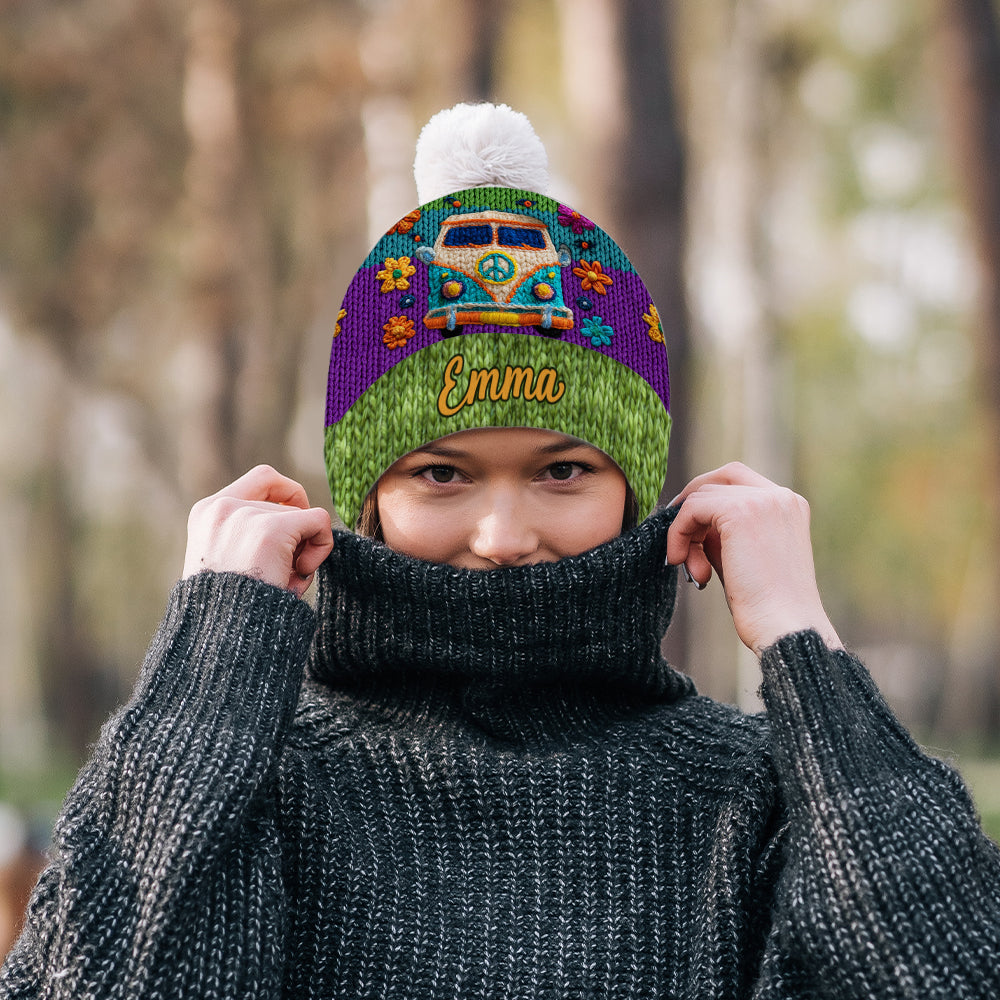 Hippie Souls - Personalized Hippie Beanie Hat