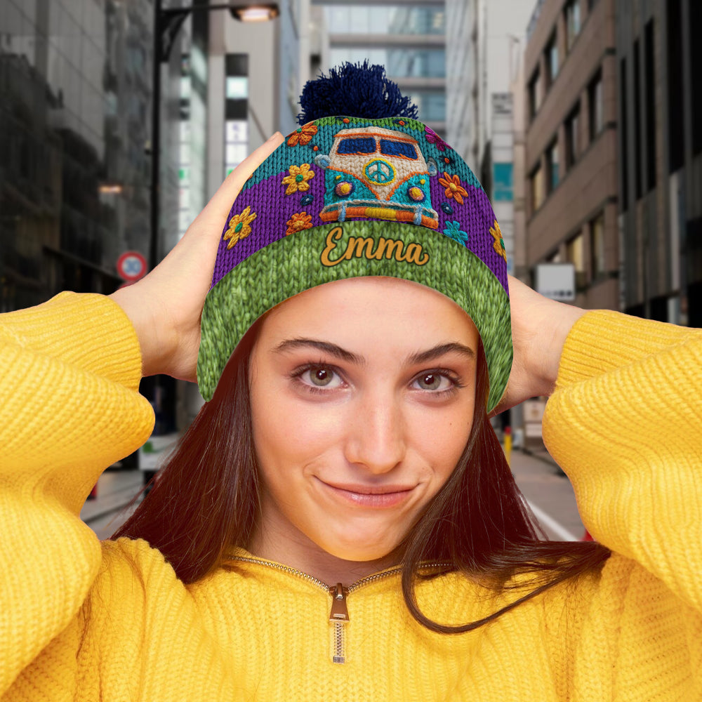 Hippie Souls - Personalized Hippie Beanie Hat
