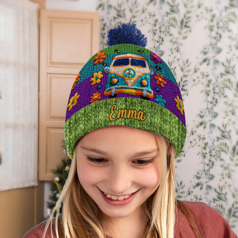 Hippie Souls - Personalized Hippie Beanie Hat