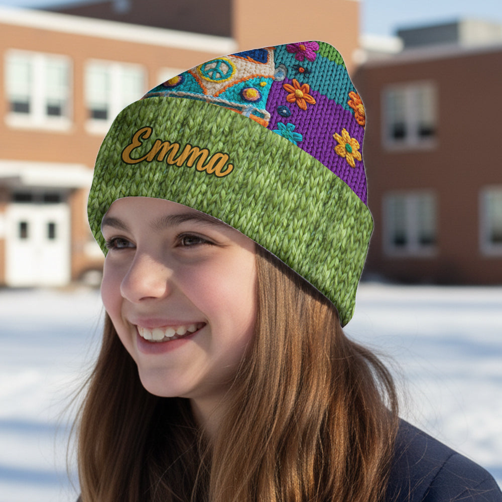 Hippie Souls - Personalized Hippie Beanie Hat