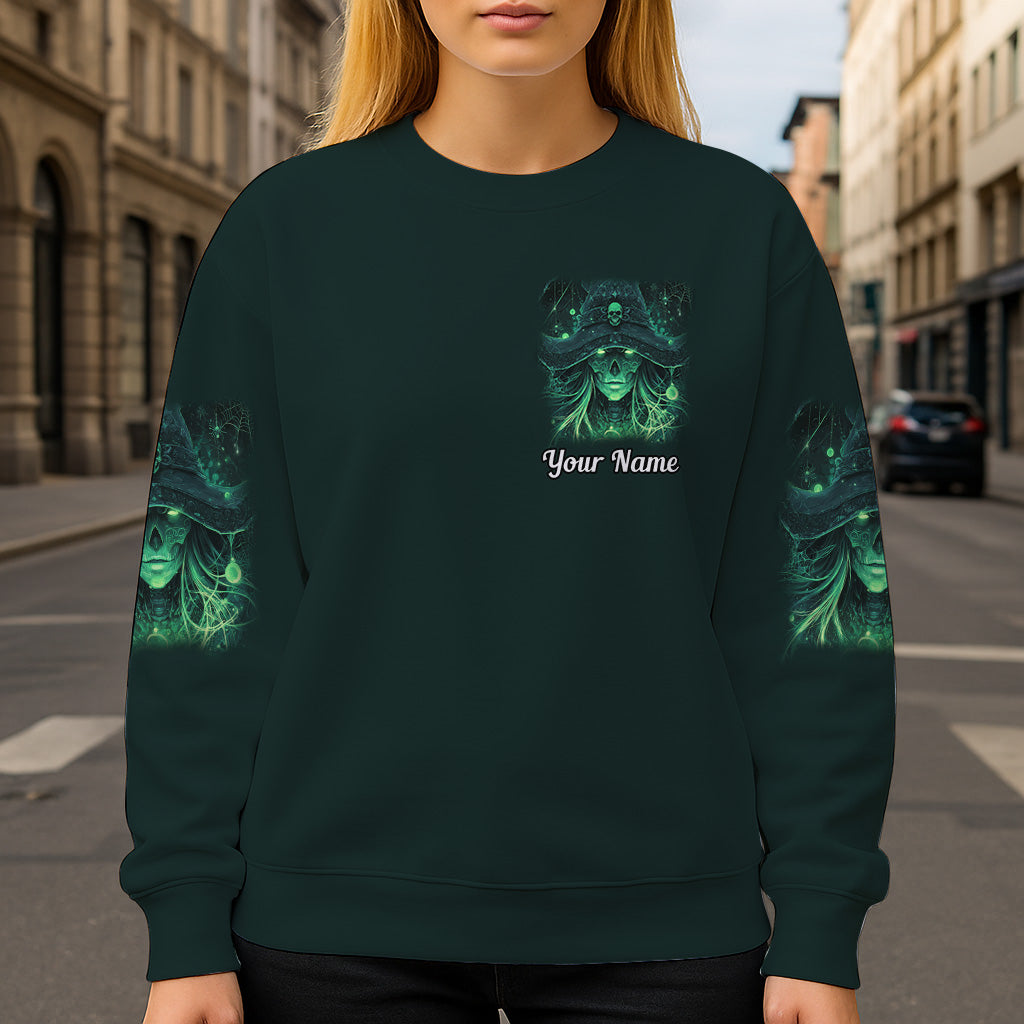 My Old Friend - Personalized Witch All Over Shirt