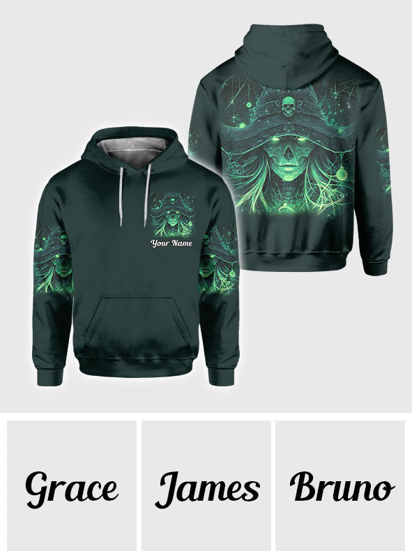 My Old Friend - Personalized Witch All Over Shirt