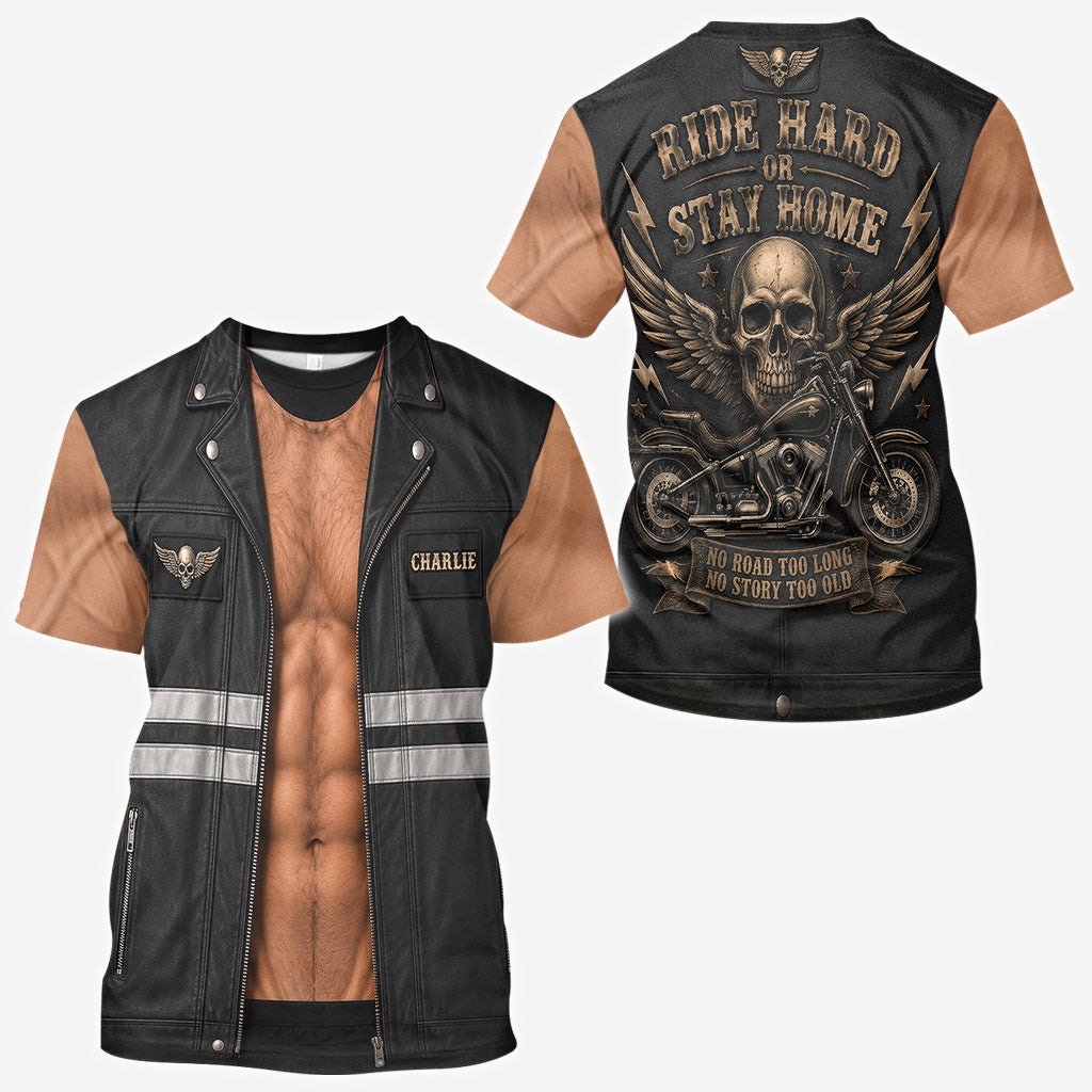 Funny Gift For Biker - Personalized Biker All Over Shirt