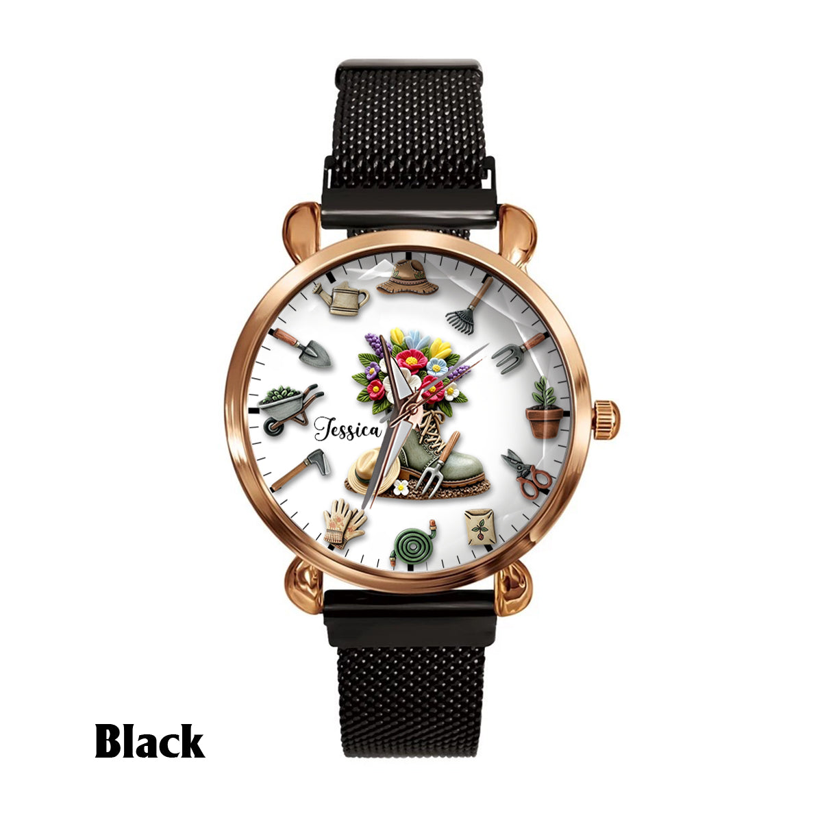 Gardening Time - Personalized Gardening Women Hand Watch