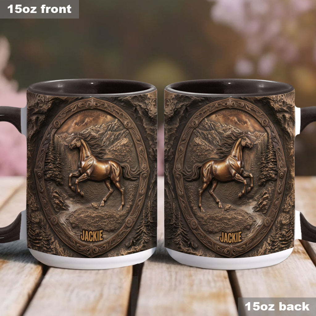 Wild Spirt - Personalized Horse Accent Mug