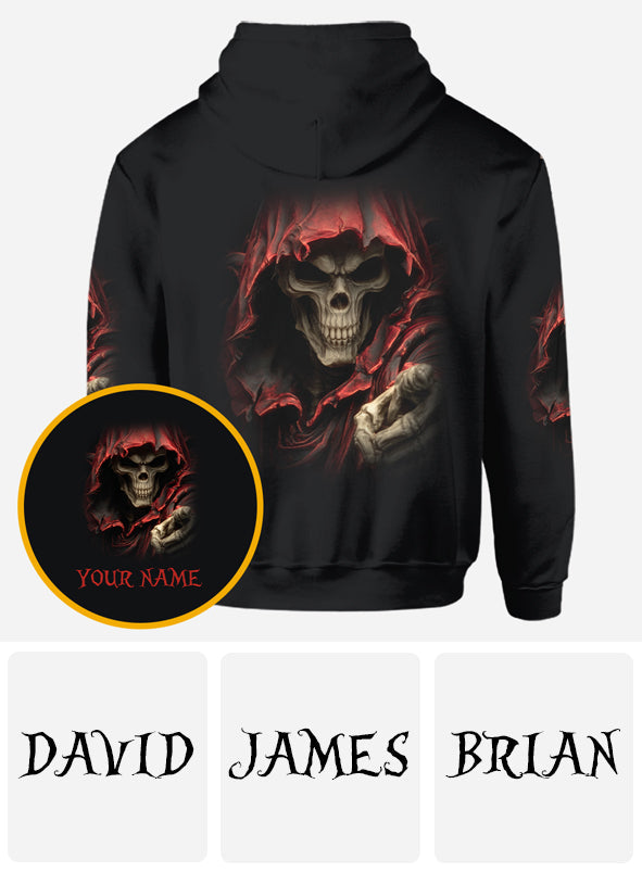 You're Next - Personalized Skull All Over Shirt