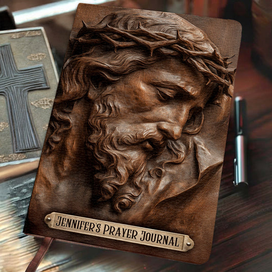 Prayer Journal - Personalized Christian Leather Journal