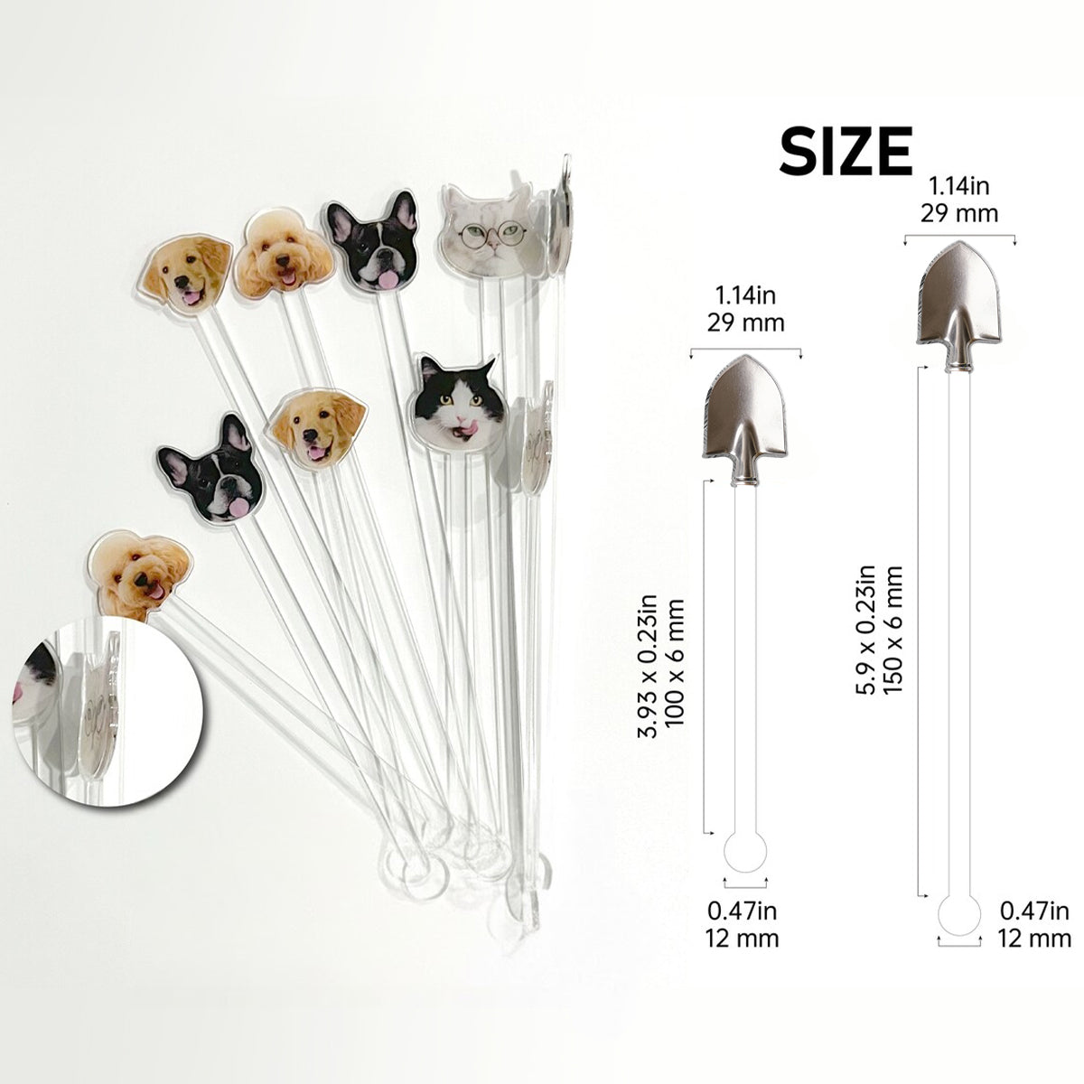 Farmer Life - Personalized Farmer Set Accent Mug with Acrylic Stirrers