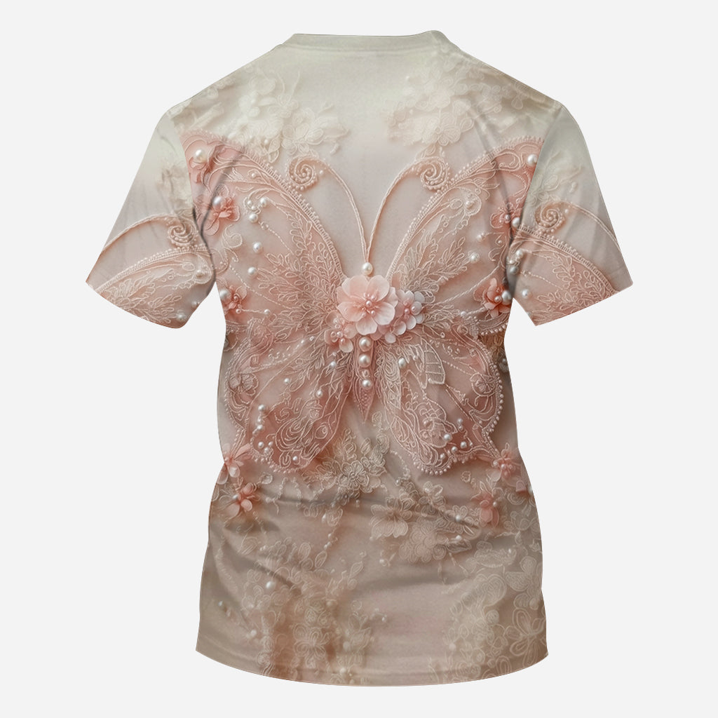 Beautiful Butterfly - Personalized Butterfly All Over Shirt
