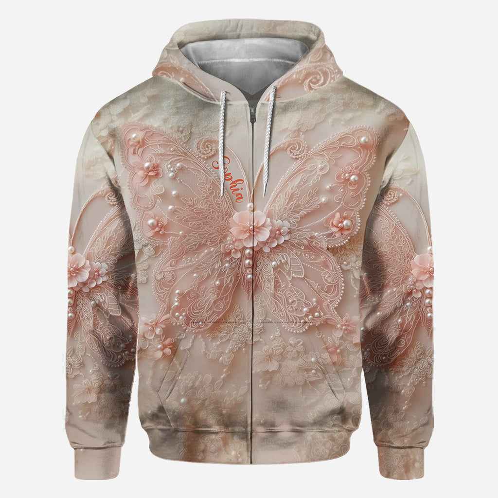 Beautiful Butterfly - Personalized Butterfly All Over Shirt