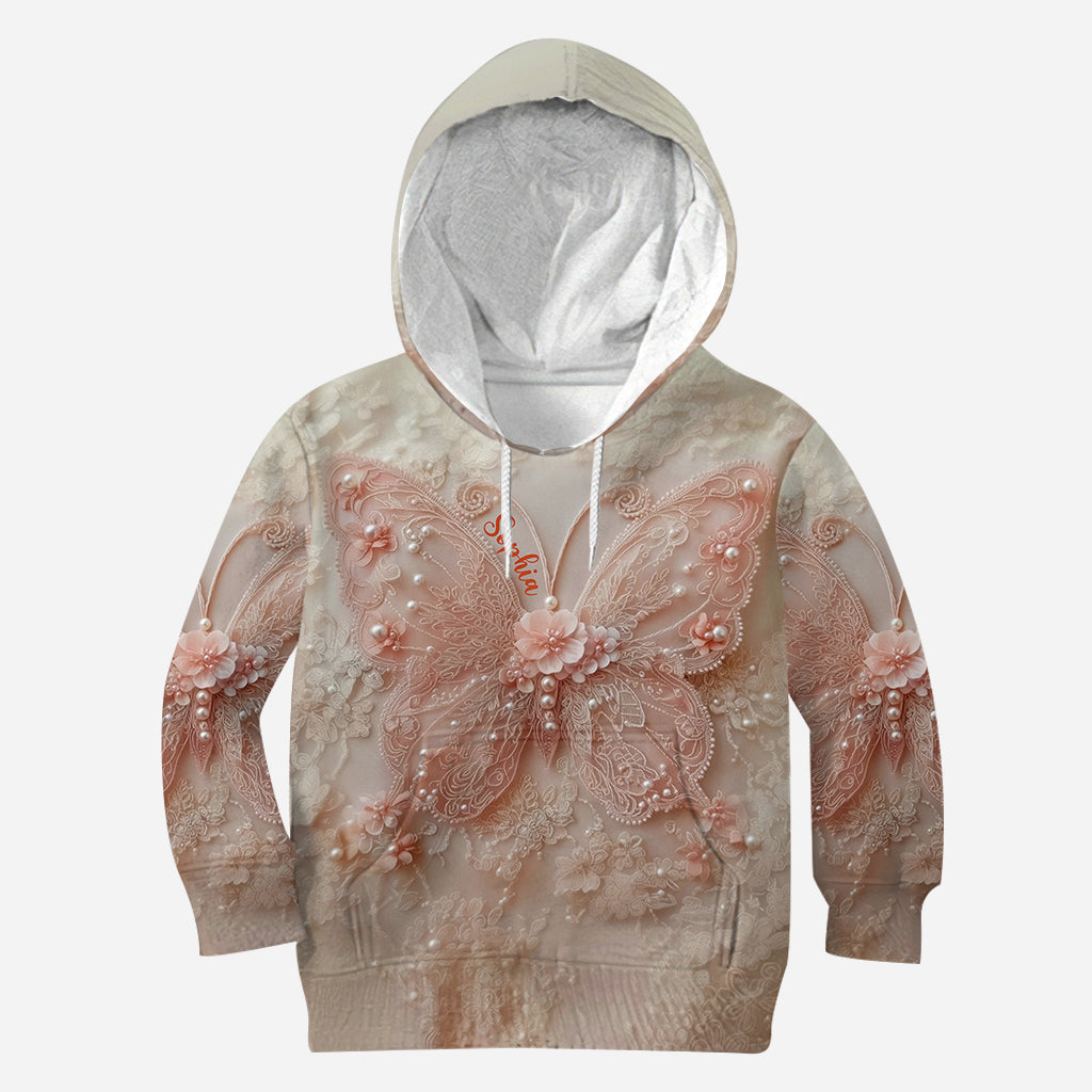 Beautiful Butterfly - Personalized Butterfly All Over Shirt