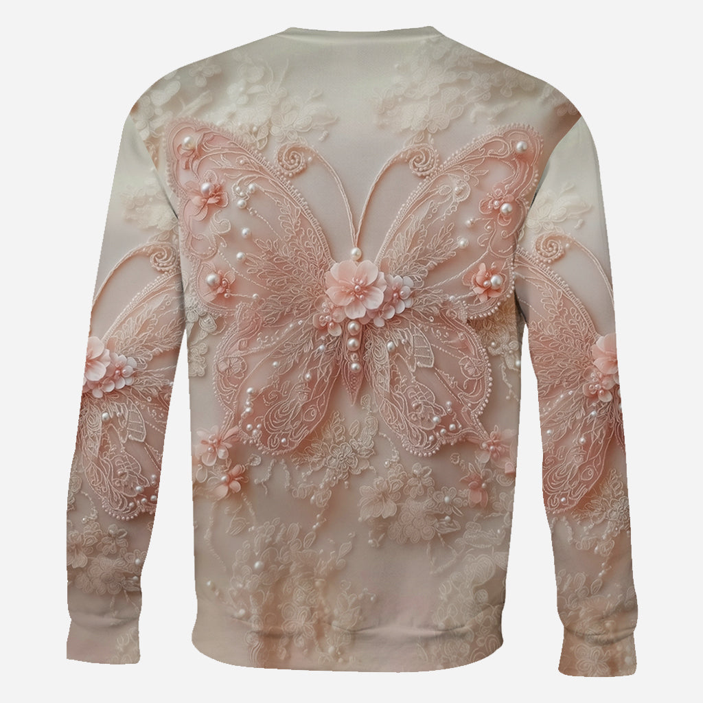 Beautiful Butterfly - Personalized Butterfly All Over Shirt