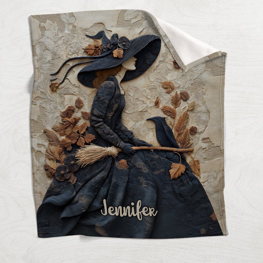 I'm A Witch - Personalized Witch Blanket
