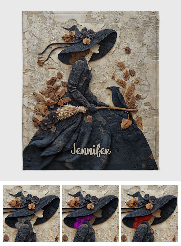 I'm A Witch - Personalized Witch Blanket
