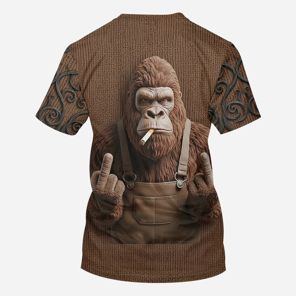 Funny Bigfoot - Personalized Bigfoot All Over Shirt