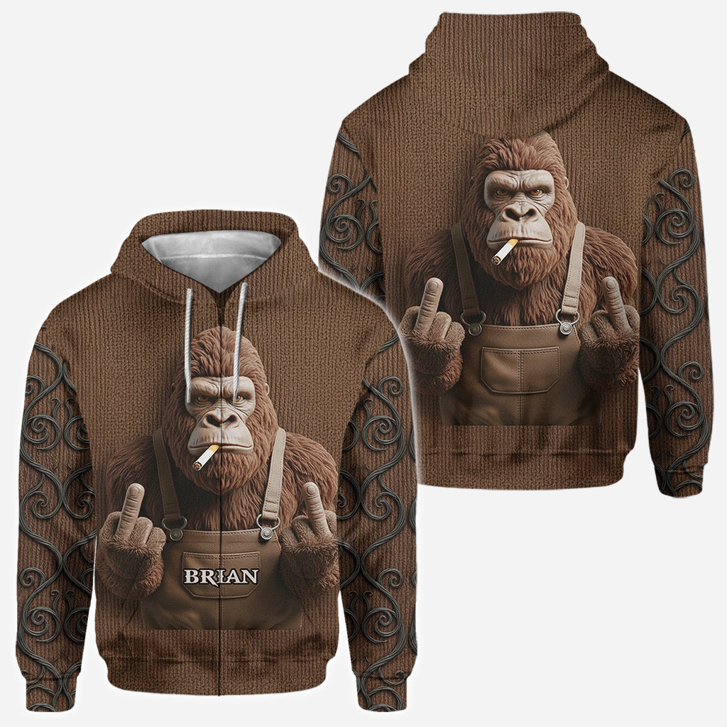 Funny Bigfoot - Personalized Bigfoot All Over Shirt