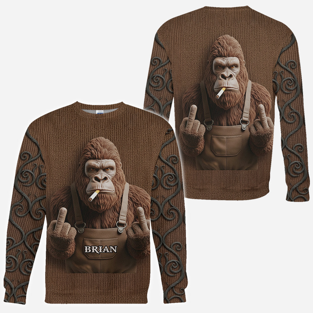 Funny Bigfoot - Personalized Bigfoot All Over Shirt