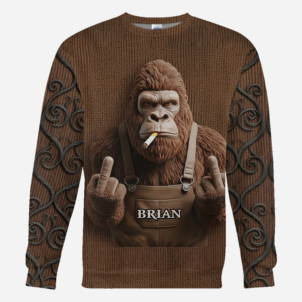 Funny Bigfoot - Personalized Bigfoot All Over Shirt